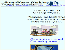 Tablet Screenshot of groupwyse.com